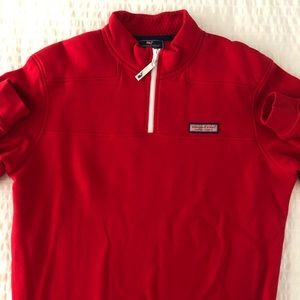 Men’s vineyard vines quarter zip size Medium